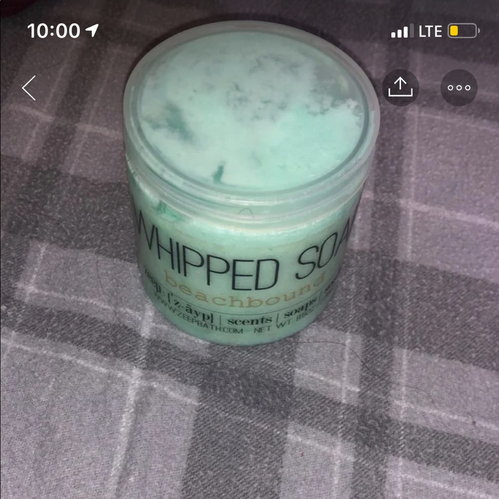 Zeep whipped soap